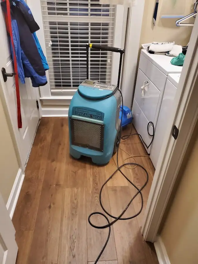 Commercial dehumidifier deployed for Crawl Space Restoration in Forest City